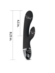 Vibrador O-Sensual Clit Duo Climax Negro