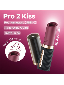 Deep Kiss Air Pulse Vibrator