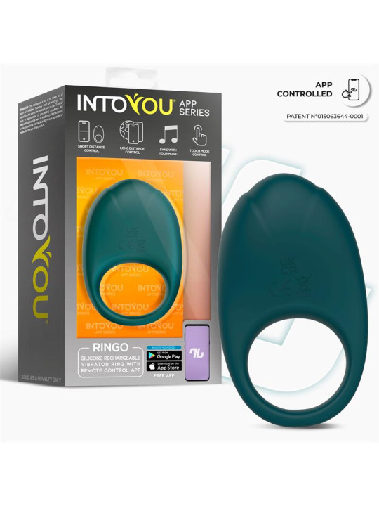 Ringo Anillo Vibrador con APP Unibody Verde
