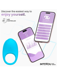 Ringo Anillo Vibrador con APP Unibody Azul