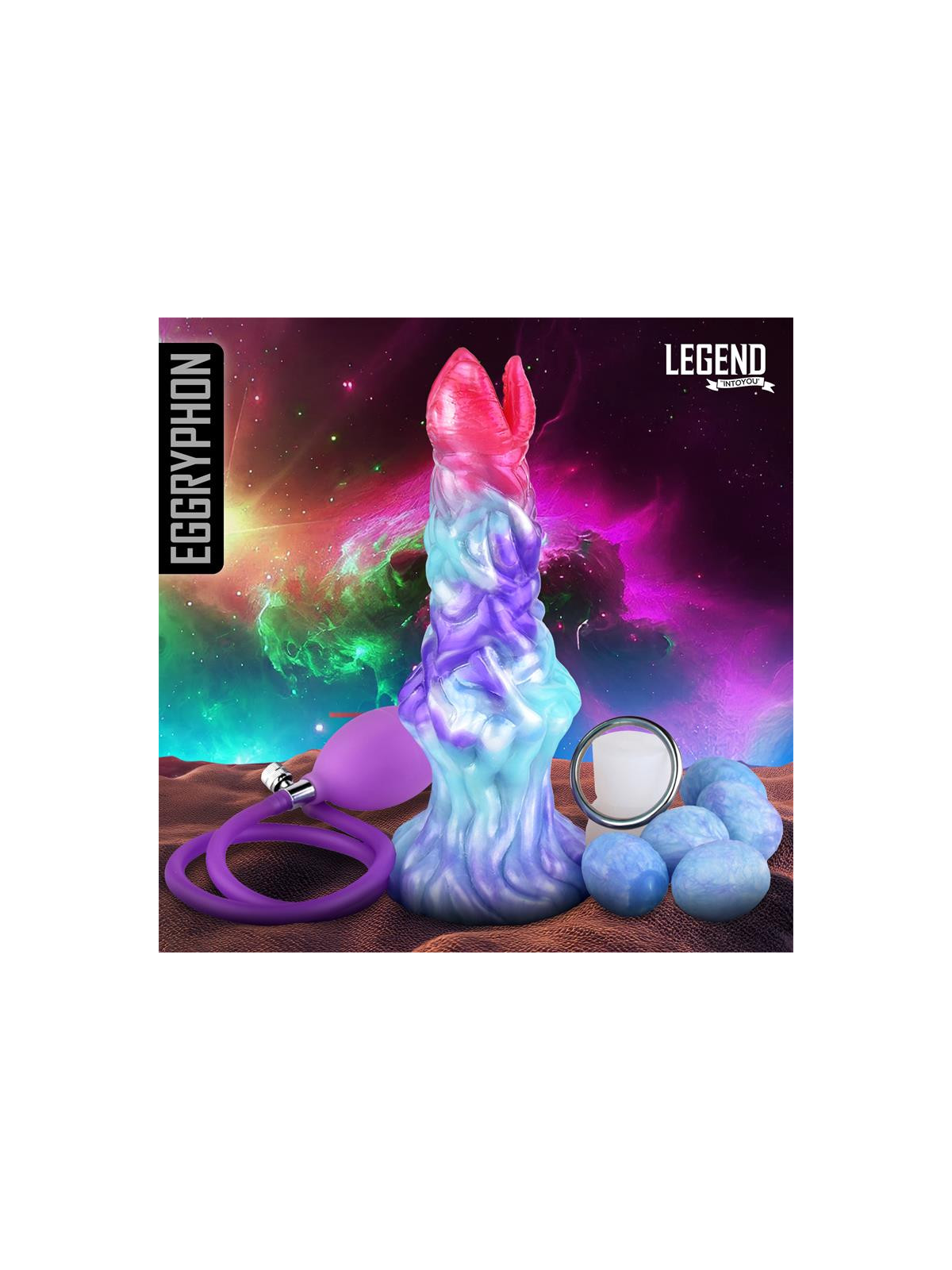 Eggryphon Dildo Ovipositor Silicona Líquida 20 cm