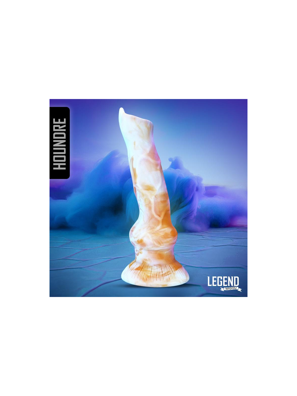 Houndre Dildo Silicona Líquida 19,5 cm