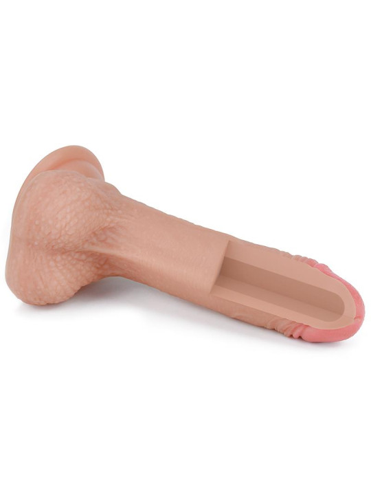 Dildo Nature 7 Silicona Líquida Natural