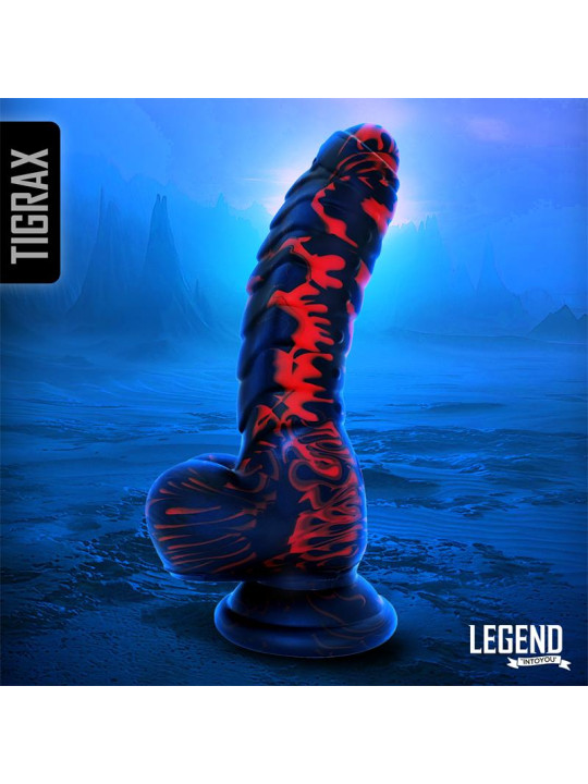Tigrax Dildo Realista Silicona Líquida 17,5 cm