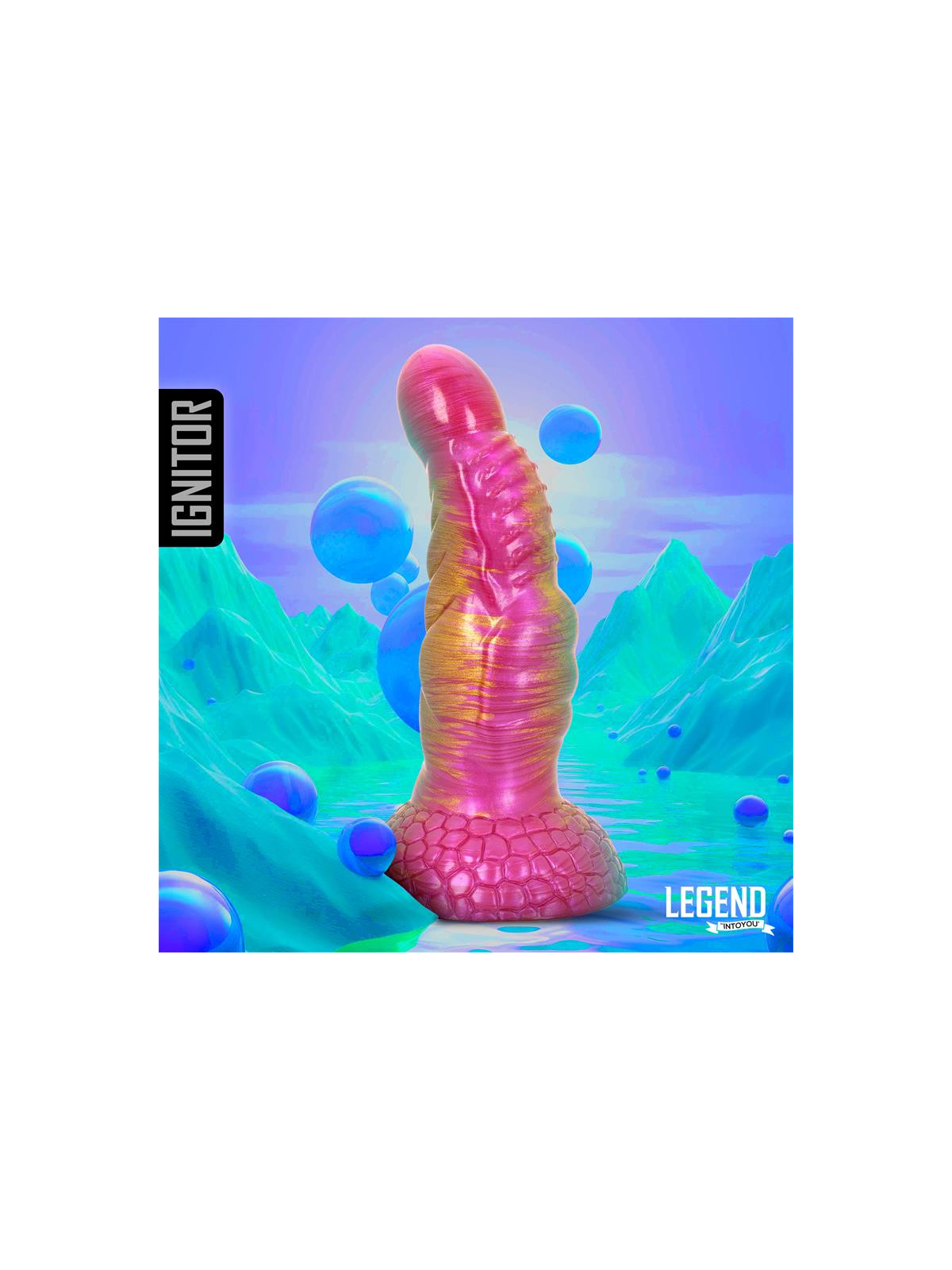 Ignitor Dildo Silicona Líquida 18,3 cm