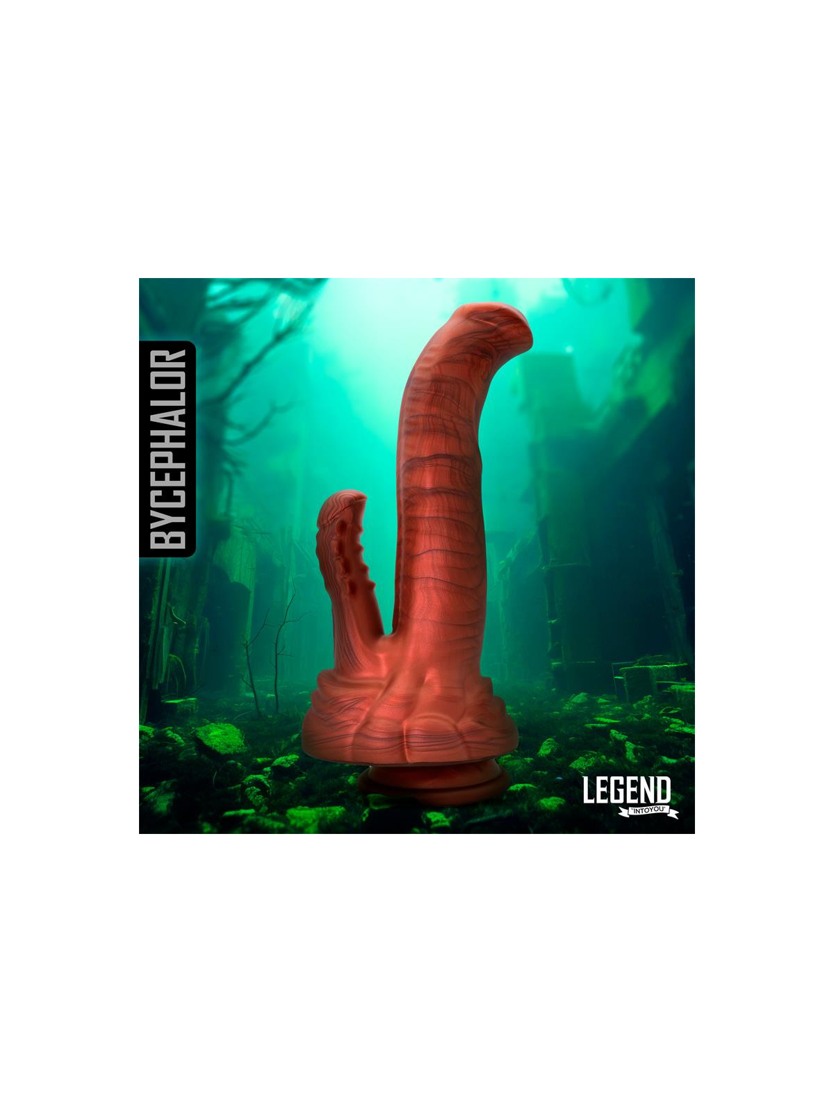 Bycephalor Dildo Silicona Líquida 23,5 cm