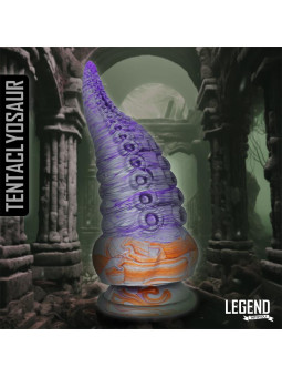 Tentaclyosaur Dildo Tentáculo Silicona Líquida 20 cm