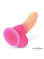 Scalidor Dildo Unicorn Brilla en la Oscuridad Silicona Líquida 18 cm