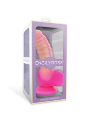 Scalidor Dildo Unicorn Brilla en la Oscuridad Silicona Líquida 18 cm