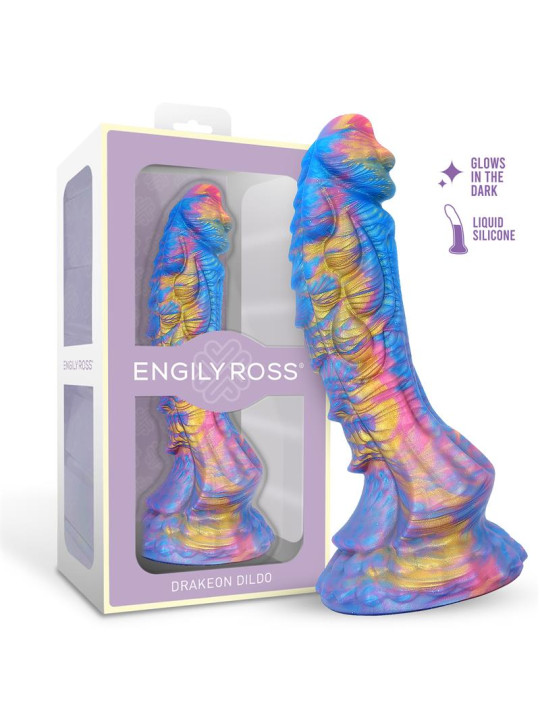 Drakeon Dildo Dragón Silicona Líquida 18 cm