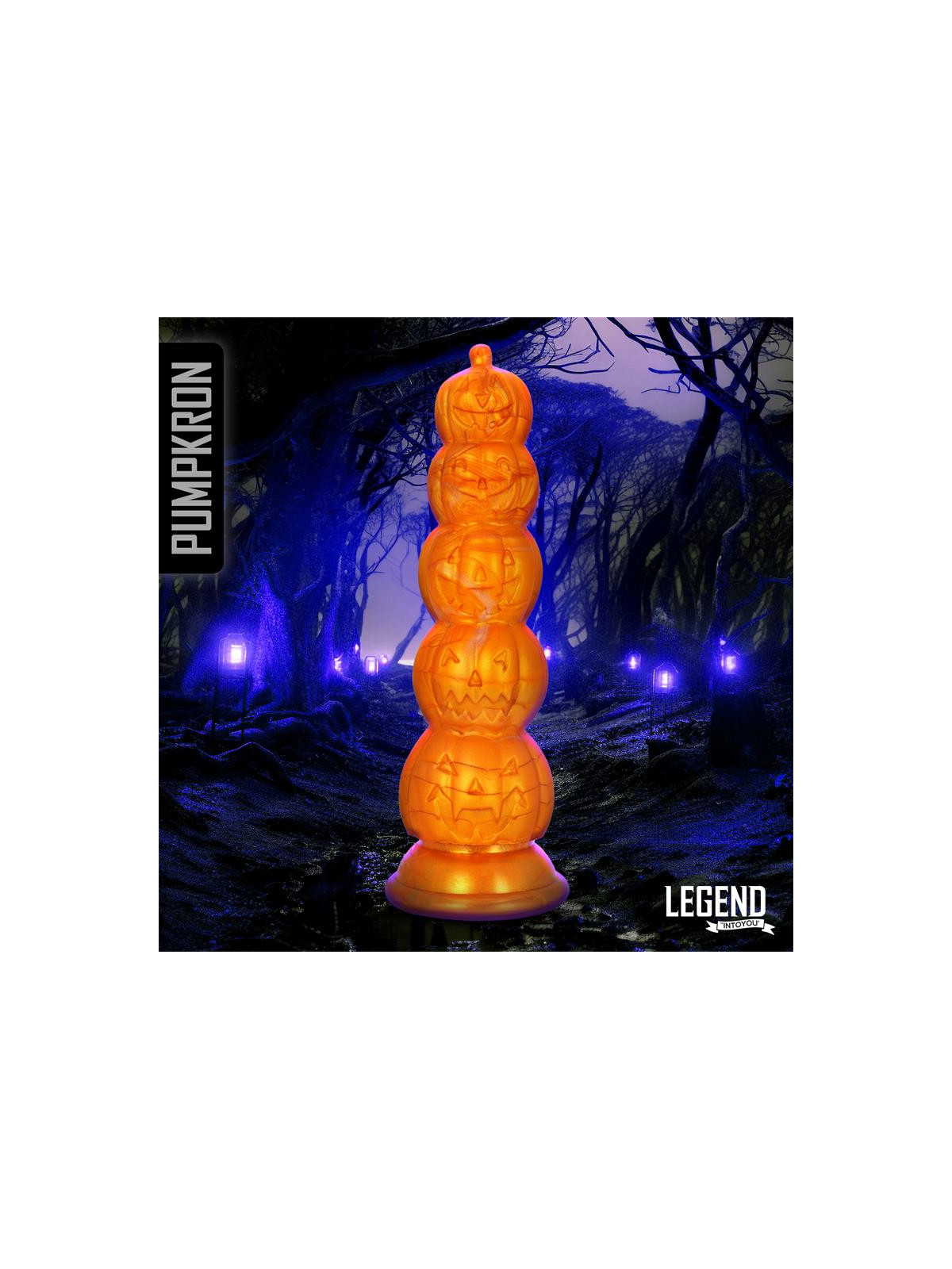 Pumpkron Dildo de Calazabas Silicona Líquida 19,7 cm