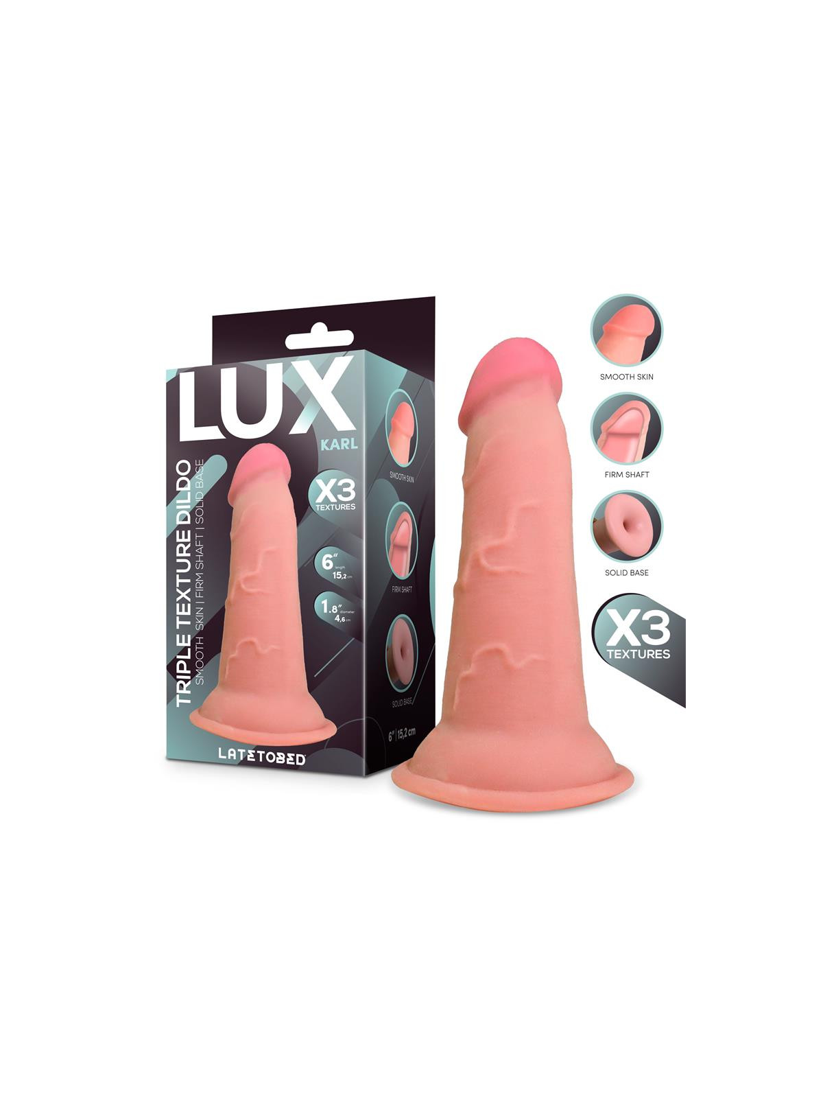 Karl Dildo Triple Densidad 6