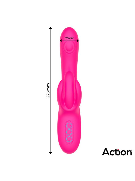 Antony Vibrador con Double Tapping y Función Finger