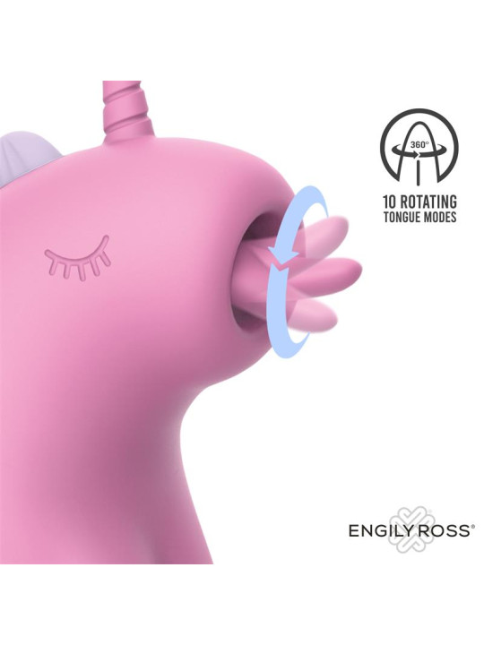 Cupcake Estimulador con Lengua Rotadora 360º