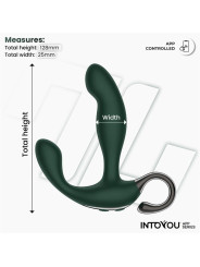 Greeny Masajeador Prostático con Finger Wiggling y App