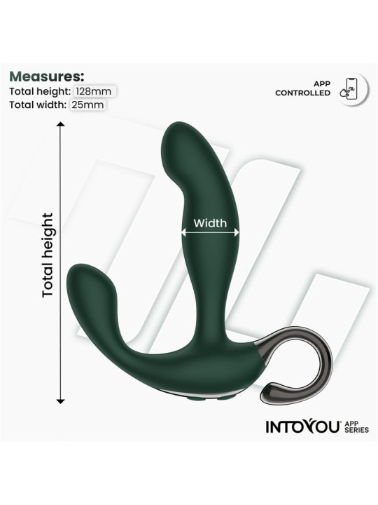 Greeny Masajeador Prostático con Finger Wiggling y App