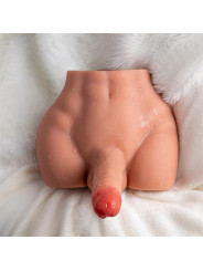 Peel Masturbador con Dildo y Ano Ass con Vibración y Thrusting