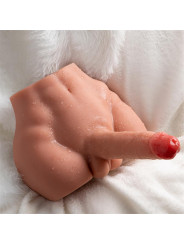 Peel Masturbador con Dildo y Ano Ass con Vibración y Thrusting