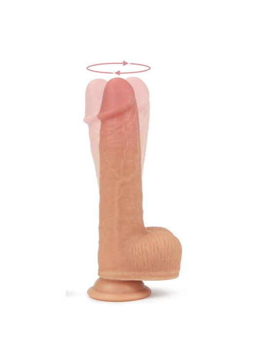 Dildo Nature Cock con Vibracion y Rotación Anthony Natural