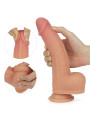 Dildo Nature Cock con Vibracion y Rotación Anthony Natural