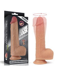 Dildo Nature Cock con Vibracion y Rotación Anthony Natural