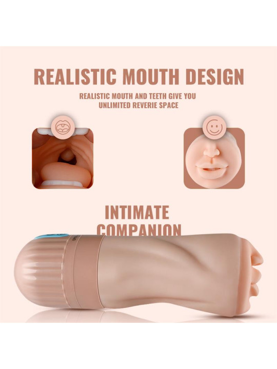 Masturbador con Vibración y Efecto Succión Suctroker V2.0 I