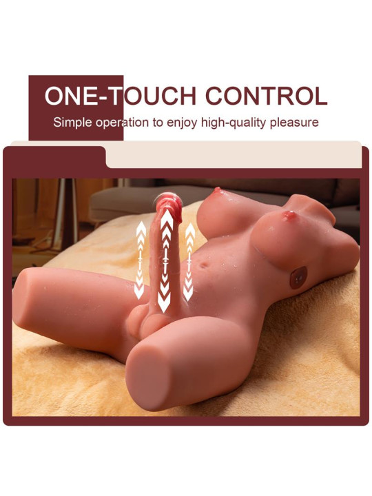 Miah Lady Boy Masturbador con Vibración y Thrusting