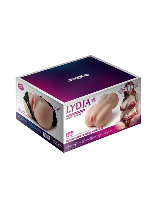 Lydia Masturbador con Thrusting