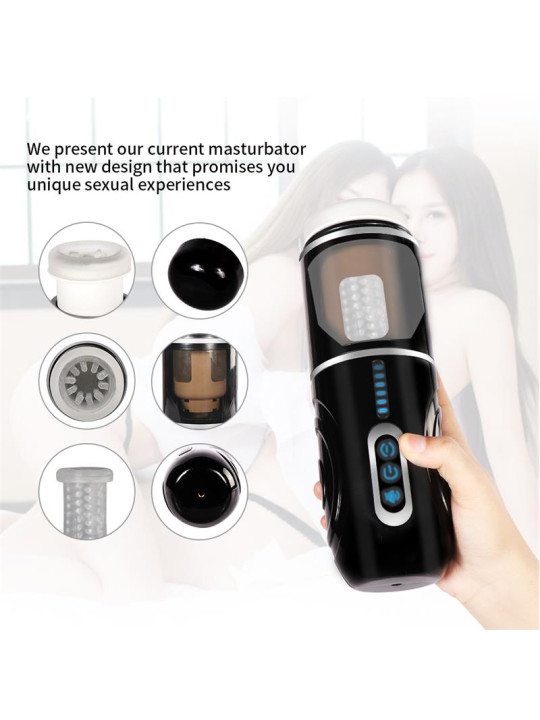 Gia Cup Masturbador con Thrusting y Rotación
