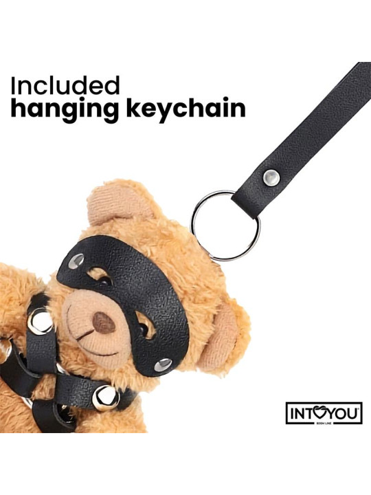 Bearly Llavero de Osito BDSM con Arnés