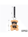 Bearly Llavero de Osito BDSM con Arnés