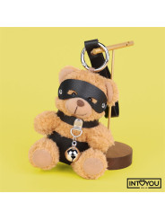 Mimi Llavero de Osito BDSM con Collar y Cascabel