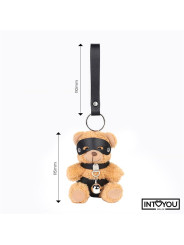 Mimi Llavero de Osito BDSM con Collar y Cascabel