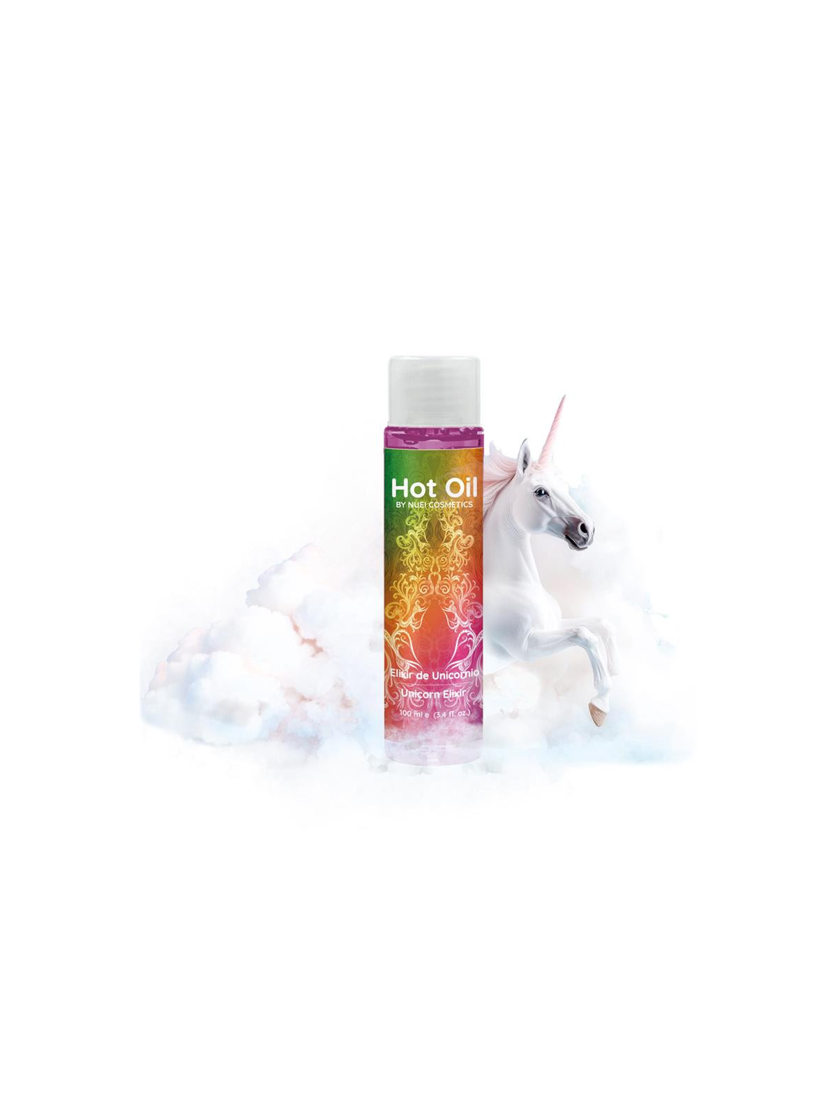 Hot Oil Elixir Unicornio Masaje Efecto Calor 100 ml