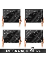 Pack de 4 Set Bondage 11 Piezas Negro