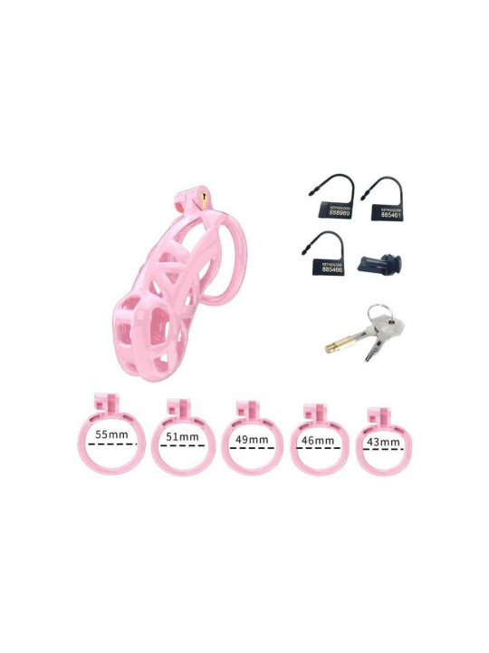 Jaula para el Pene PC01 Rosa