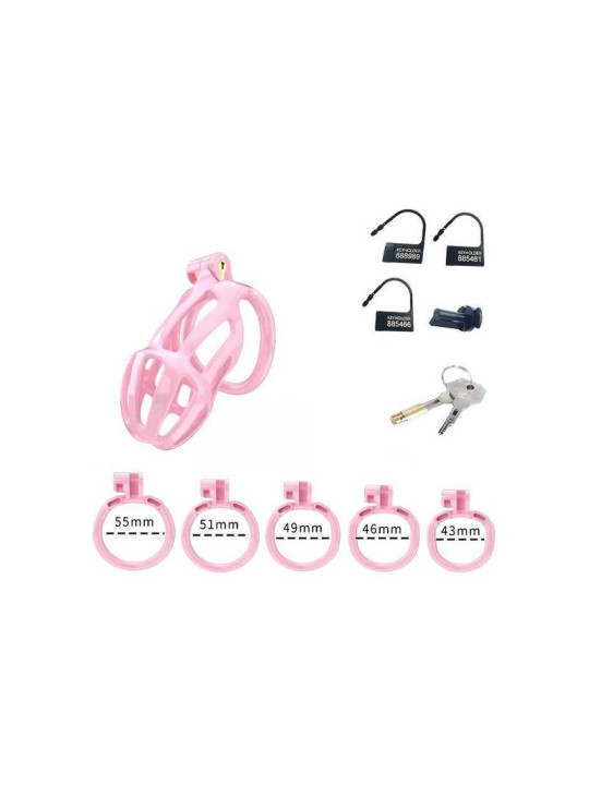 Jaula para el Pene PC02 Rosa