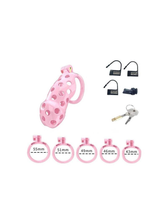 Jaula para el Pene PC03 Rosa