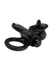 Passionate Anillo Doble para el Pene con Vibración