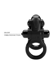 Passionate Anillo Doble para el Pene con Vibración