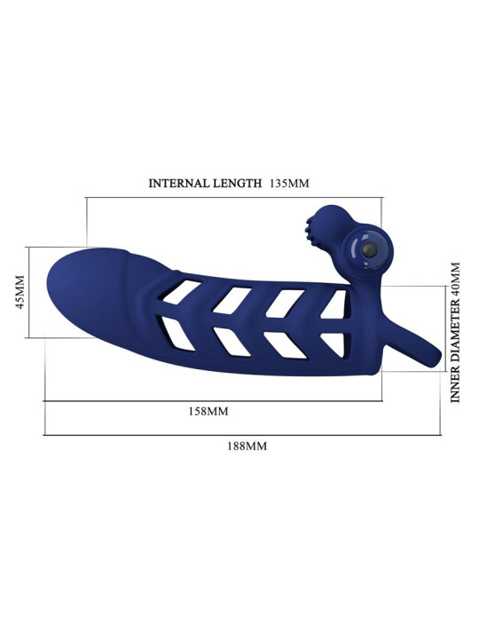 Funda para el Pene con Vibración