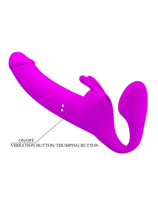 Zanini Vibrador sin Arnés Silicona