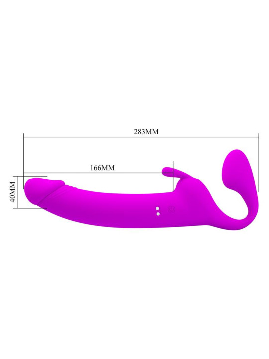 Zanini Vibrador sin Arnés Silicona