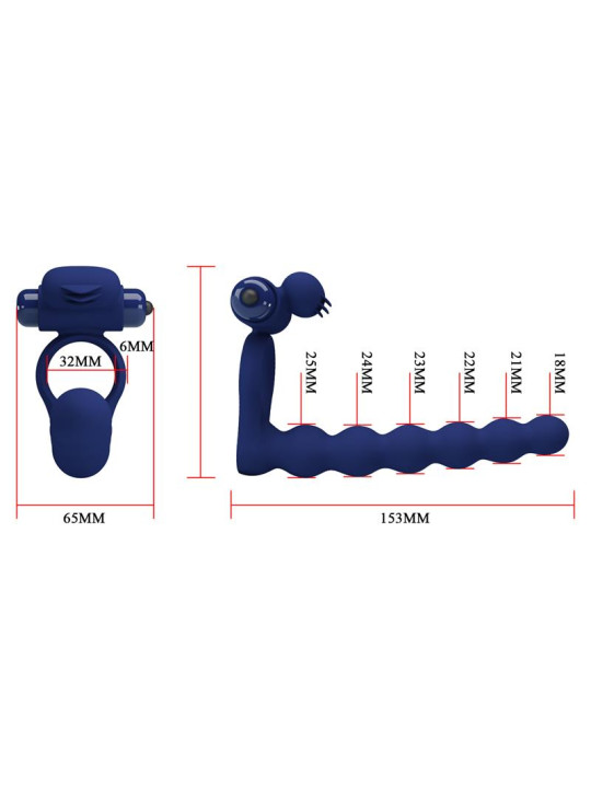 Anillo para el Pene con Vibración