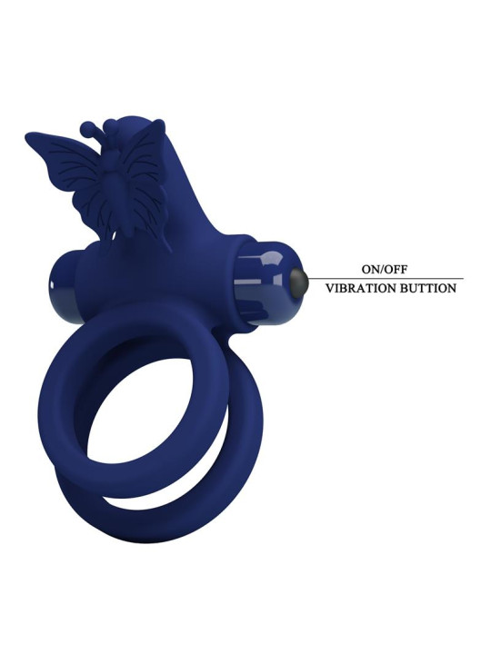 Anillo Doble para el Pene con Vibración