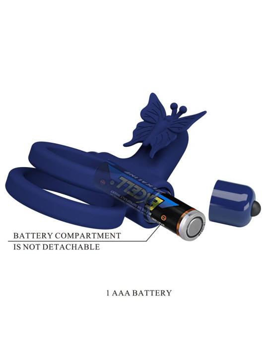 Anillo Doble para el Pene con Vibración