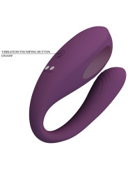 Aari Juguete para Parejas con Vibración y Golpeteo y APP