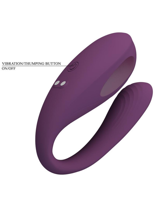 Aari Juguete para Parejas con Vibración y Golpeteo y APP