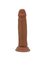 Quentin Dildo con Piel Deslizante-Retractil 18.4 cm
