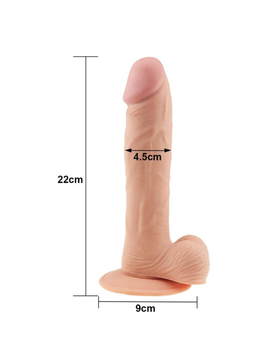 Dildo The Ultra Soft Dude 9 Natural